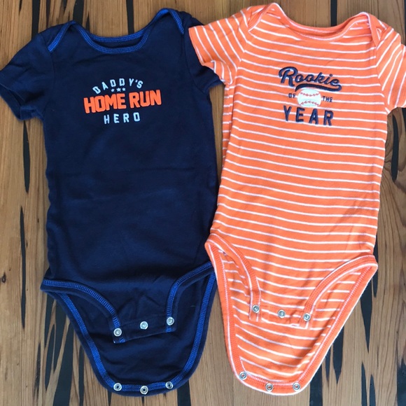 baseball onesies